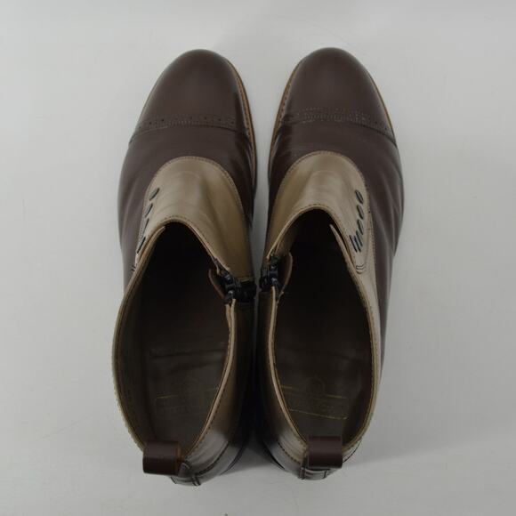 Stacy Adams Mens Size 11 Madison Cap Toe Boots Gatsby Zip - Picture 6 of 13